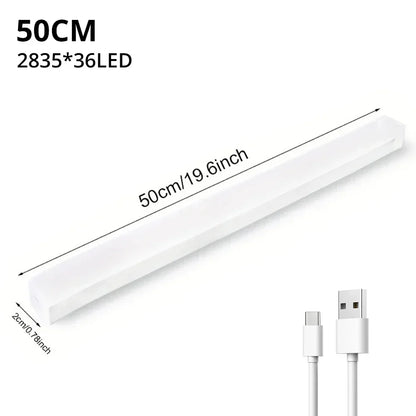 מנורת LED נטענת עם חיישן תנועה